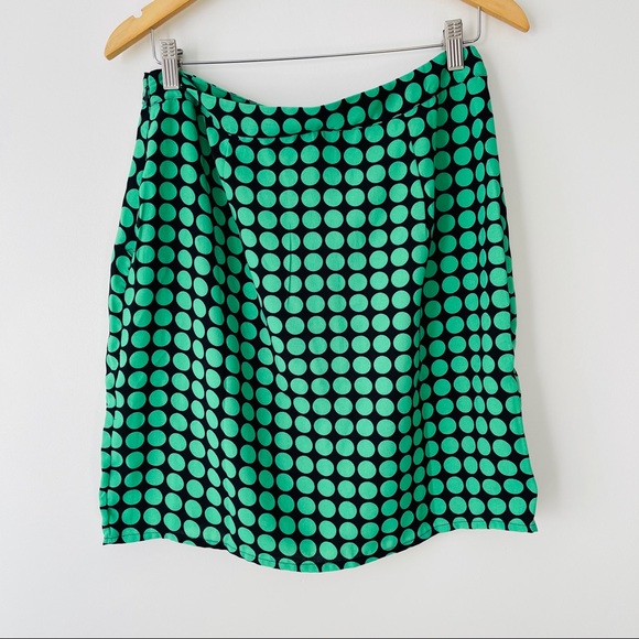 Vero Moda Sarah Dot Print Button Wrap Skirt - Picture 8 of 9